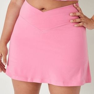 Victoria's Secret PINK COTTON V CROSS OVER SKORT🩷 Dreamy Pink